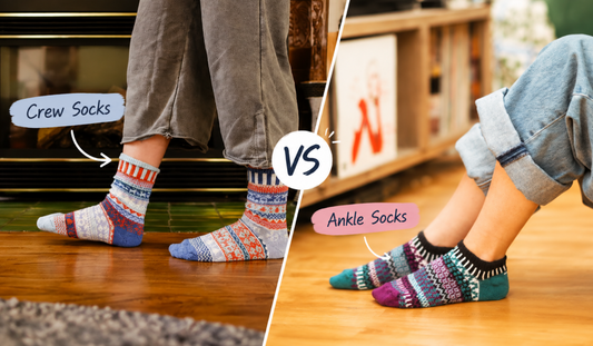 Crew Socks or Ankle Socks: Which Offers More Comfort and Support?