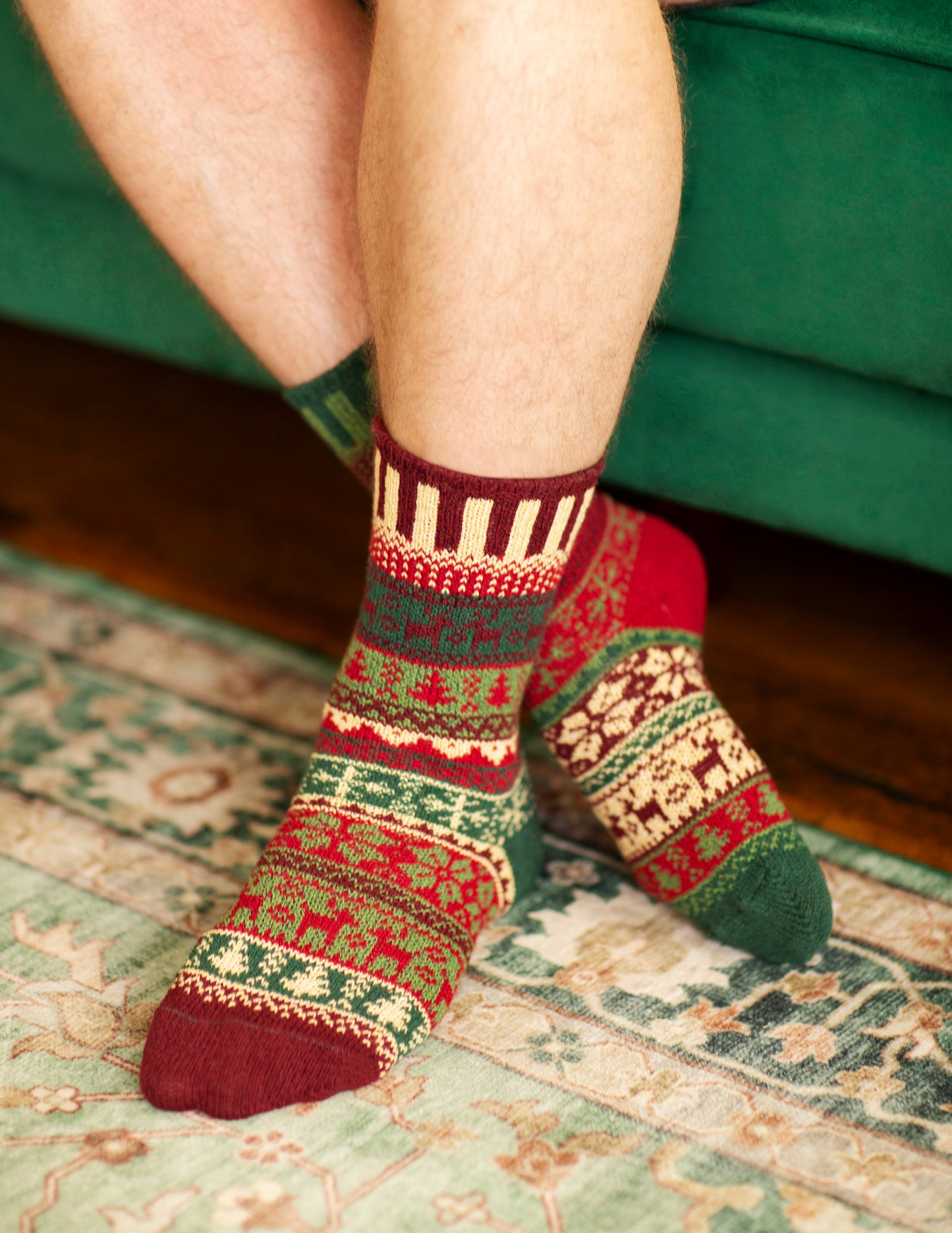 Noel Crew Socks