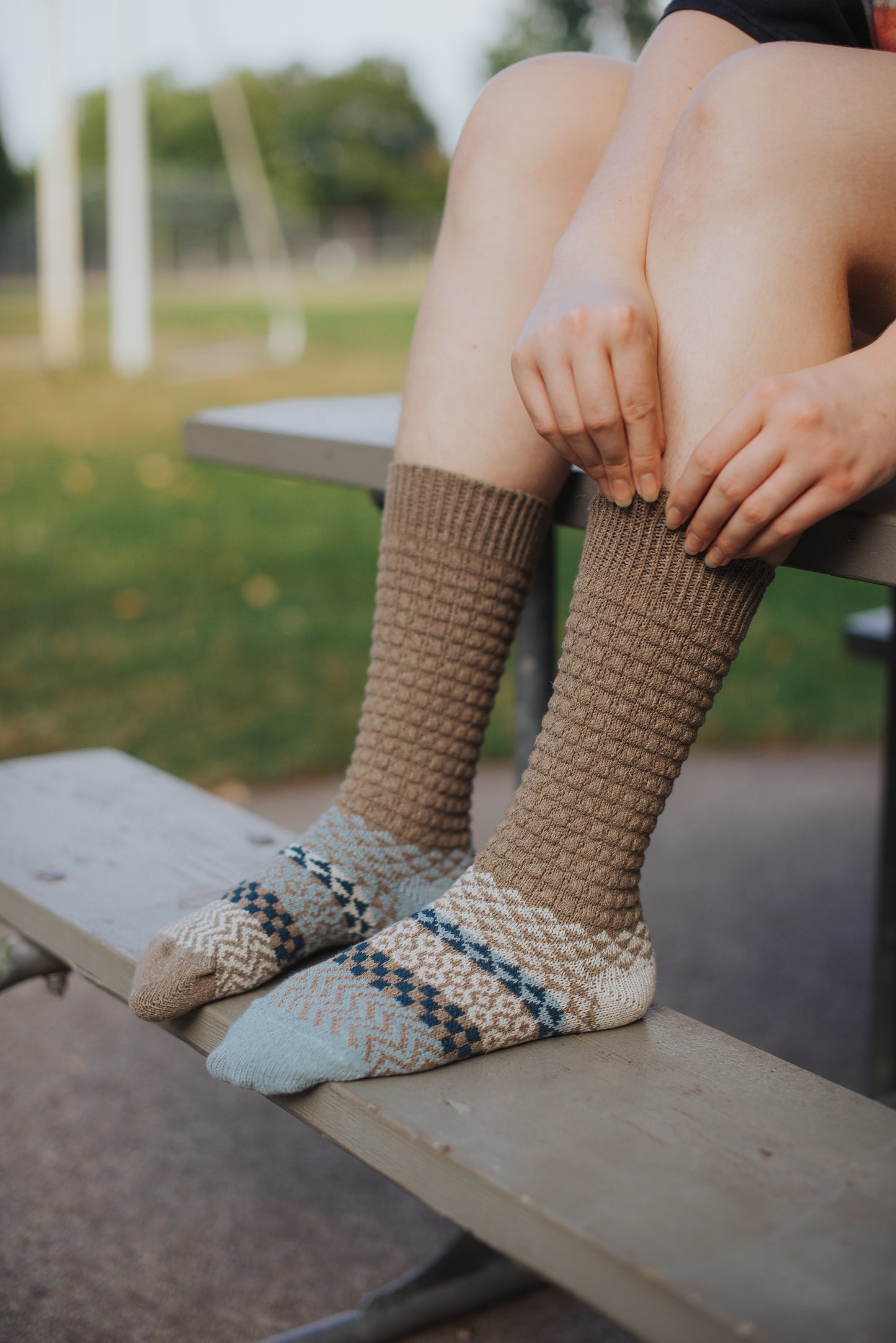 Slouch Socks - Driftwood