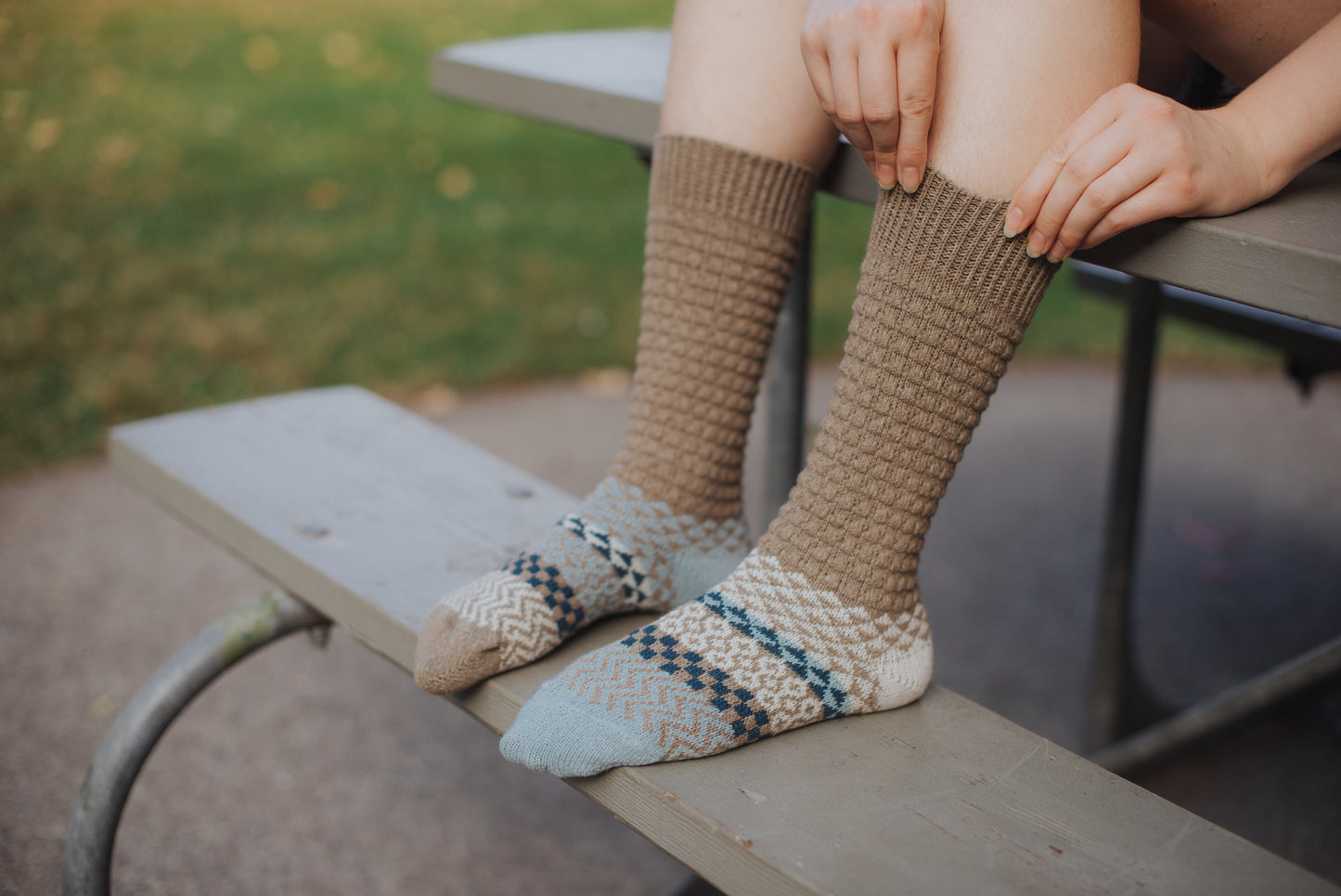 Slouch Socks - Driftwood